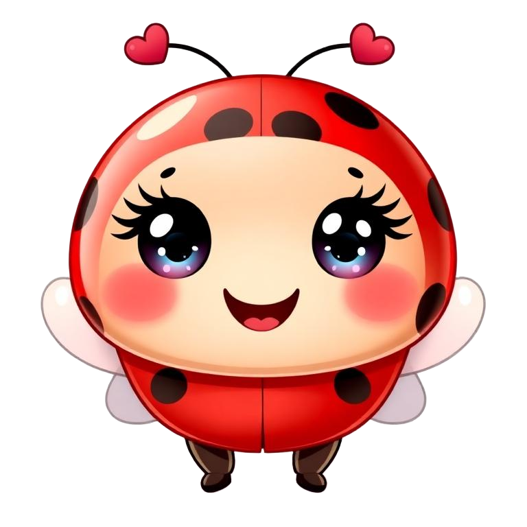 Mariquita the ladybug mascot